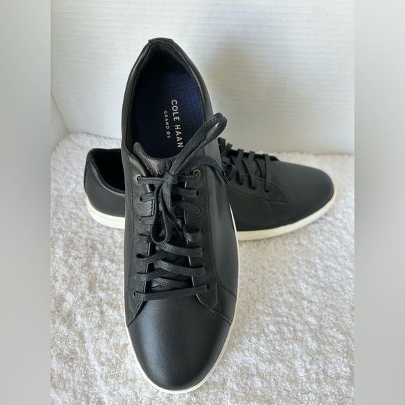 Cole Haan Men’s Grand Crosscourt ll
Shoes Black Leather Size 10.5 NWOT - Picture 1 of 9